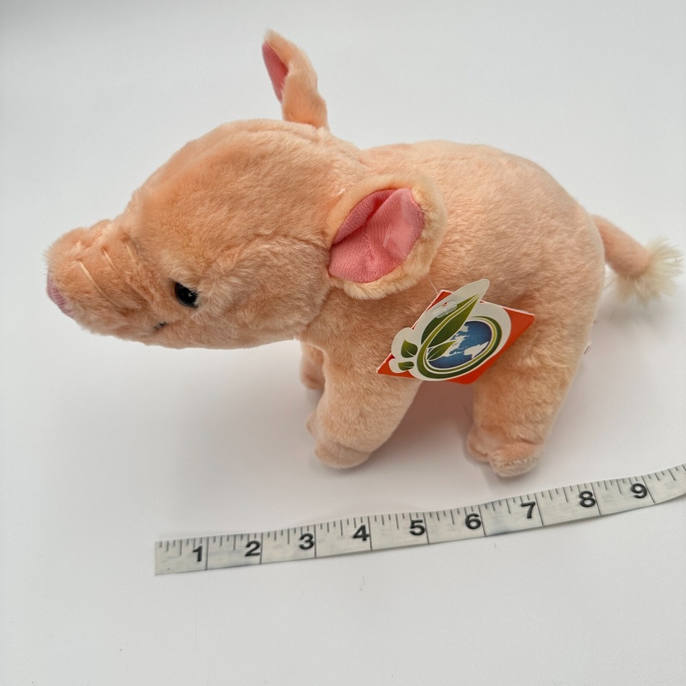 Wild Republic Pig Cuddlekins 8" Stuffed Animal Pink Mini Pig Baby Piggy Plush - Picture 11 of 11